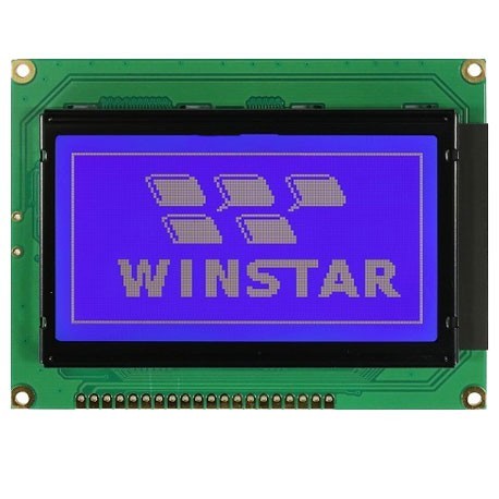 LCD گرافیکی 64*128 بک لایت ابی WG12864A-TMI-V-N وین استار